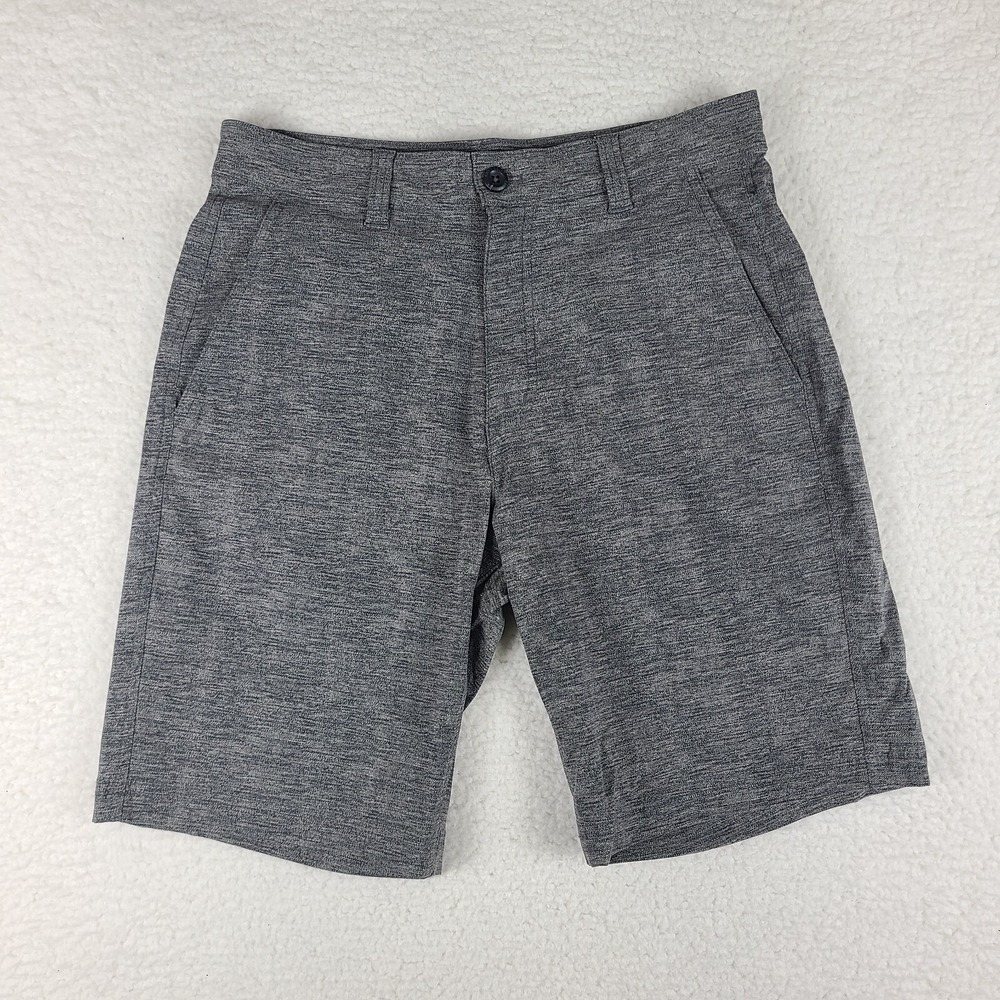 Eddie Bauer TraveX Shorts Mens 30 Gray 9" Inseam Casual Performance Chino